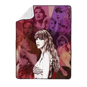 Taylor Swift Eras Tour Fleece Blanket